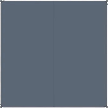 Příslušenství ke karavanu Koberec pod sluneční střechu Bent design Steel grey