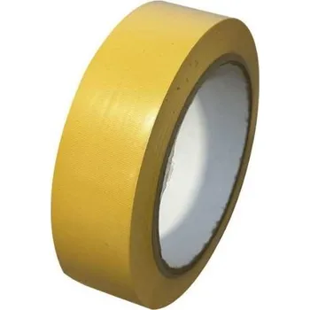 Lepicí páska Páska lepicí PVC 30mmx33m - drsná, žlutá