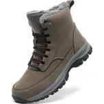 Zimní boty – sněhule MIX228 Barva: Khaki, Velikost: 48