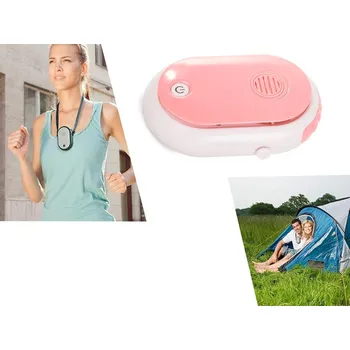 Domácí ventilátor MrHome Přenosná aromaterapie, závěsný mini ventilátor na krk - mix barev