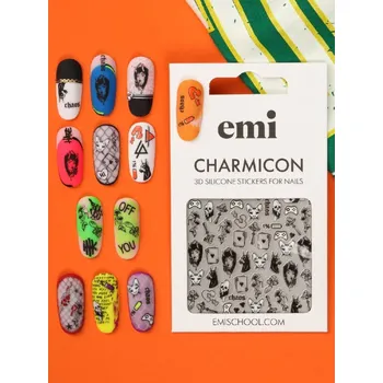 emi Charmicon 3D Silicone Stickers #220 Chaos - samolepka