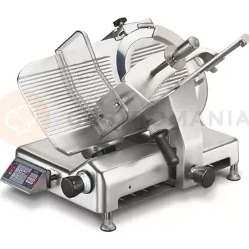 Nářezový stroj na uzeniny a sýry, automatický, s počítadlem plátků, nůž Ø 350mm, 0,38 kW, 780x610x690 mm | RESTO QUALITY, G5A