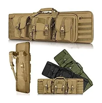Sportovní střelba TACTICAL BLACK EAGLE Pouzdro na 2 pušky Olivová
