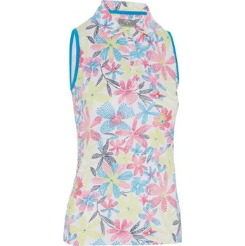 Horské kolo Callaway W polo Chev Floral Sleeveless - barevné: Dámské XS
