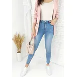 M.SARA Dámské modré džíny S1257 Velikost: XL