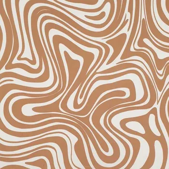 Šatovka N6631 béžovo-krémové vlny, š.150