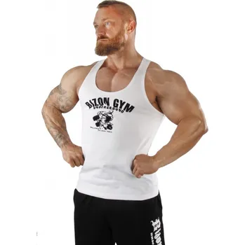 Pánské tílko Bizon Gym Tílko 402 - bílá XL