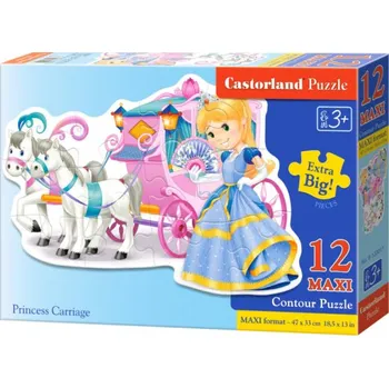 Puzzle Puzzle Castorland Contour MAXI 12 dílků - Popelka