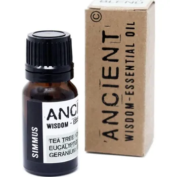 Koupelový olej AromaFactory - Simmus Anticovid 10ml, Směs esenciálních olejů z Eukalyptu, Čajovníku, Pomeranče, Kafru, Gerania a Máty