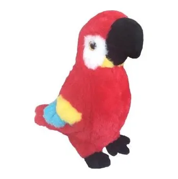plyšák Papuga ara czerwona 30cm