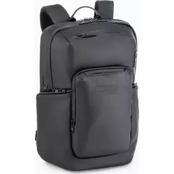 Cestovní taška PORSCHE DESIGN Urban Eco RL Backpack M2 Batoh do města velikost M černý (Velký business batoh s přihrádkou na notebook a nastavitelnými ramenními popruhy.)