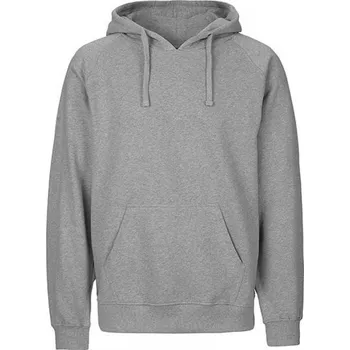 Pánská mikina Tiger Cotton by Neutral Unisex klokanka Tiger z organické bavlny 300 g/m Barva: šedá melír, Velikost: XXL NET63101