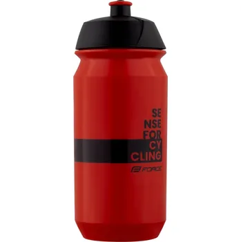 Láhev láhev FORCE FINE 0,5 l, červeno-černá