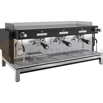 Vybavení pro přežití Kávovar 3-pákový, černý, 17,5 l, 4,35 kW, 990x575x465 mm | CREM, Top Version EX3 3GR B PID