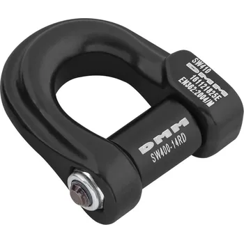 karabina DMM Compact Shackle D Matt Grey