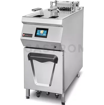 Gastro oděv Fritéza elektrická, filtr oleje, dotyková obrazovka, 30 kW, 25 l, 400x900x850 mm | RESTO QUALITY, RQ.PLS.ODFE.010