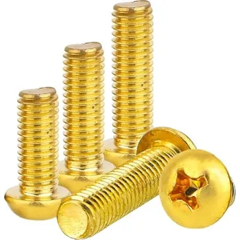 Elektronická součástka Mosazný šroub křížový - M3 x 16 mm