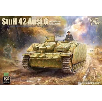 Plastikový model Border Model 1/35 StuH 42 Ausf. G late production w/full interior