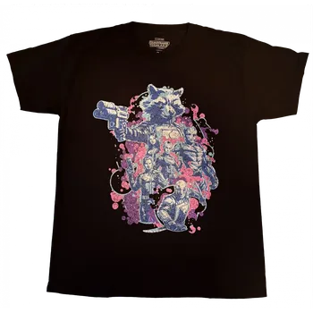 Pánské tričko Pánské černé tričko Marvel S