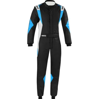 Moto kombinéza Sparco Kombinéza Superleggera 54 Tmavě modrá / Světle modrá / Bílá