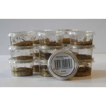 Písek na pískování Glitr (třpytky) stříbrný