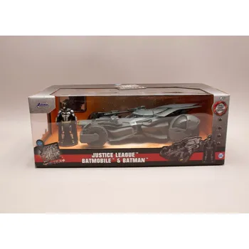autíčko Batmobile "Justice League " 2017 + figurka 1:24 Jada Toys