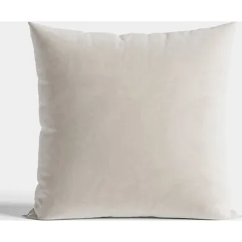 Polštář Polštář VELVI 018 světle šedá II. 40x40 cm Mybesthome Varianta: Povlak na polštář s výplní, 40x40 cm