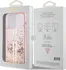 Pouzdro na mobilní telefon Guess Liquid Glitter Gold Stripe pro Apple iPhone 15 Pro Max