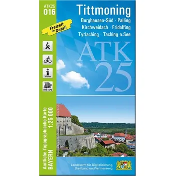 ATK25-O16 Tittmoning (Amtliche Topographische Karte 1:25000) - Landesamt für Denkmalpflege Hessen