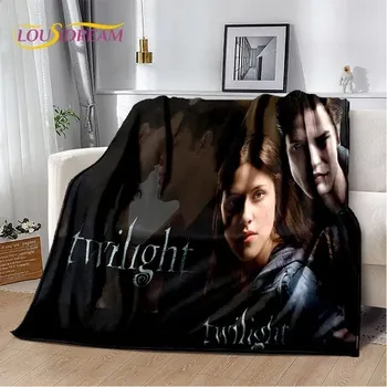 Přehoz na lůžko Měkká deka | přehoz na postel s motivem Twilight - 30,100x150 cm