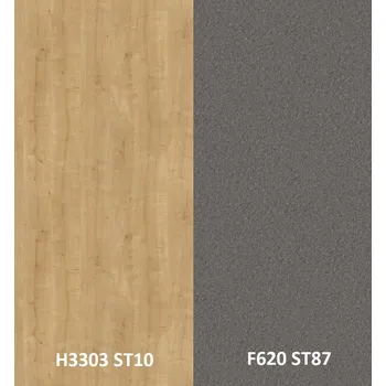 Kuchyňská pracovní deska Zástěna H3303 ST10/F620 ST87 4100/640/9,2 (Zástěna H3303 ST10/F620 ST87 4100/640/9,2)