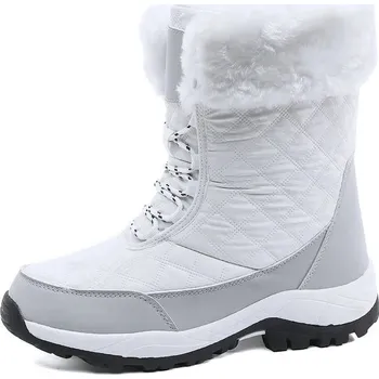 Dámská zimní obuv Zimní boty – sněhule MIX244 Barva: Bílá, Velikost: 38