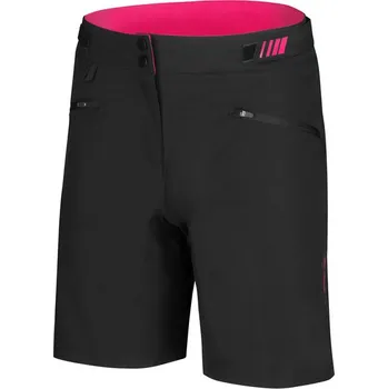 Cyklistické kalhoty ETAPE dámské volné kalhoty CAT 2.0, černá/růžová XL