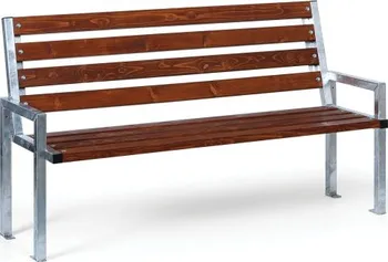 Zahradní lavice City lavička s opěradlem 166 cm