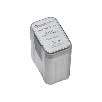 20x 1 Oz Heimerle + Meule Investiční stříbrný slitek - BOX