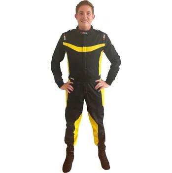 Moto kombinéza RRS Kombinéza karting ONE Žlutá XXL