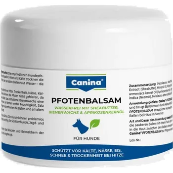 Kosmetika pro psa CANINA Winter balzám na tlapky 100ml