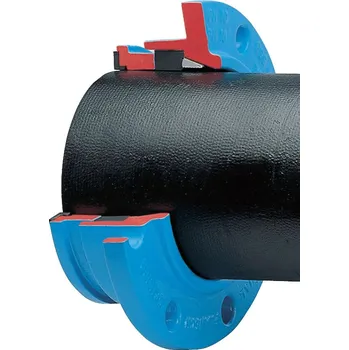 kanalizace DVOUKOMOROVÁ SPECIÁLNÍ PŘÍRUBA PRO LITINU č.7602 jištěná proti posunu 60/77