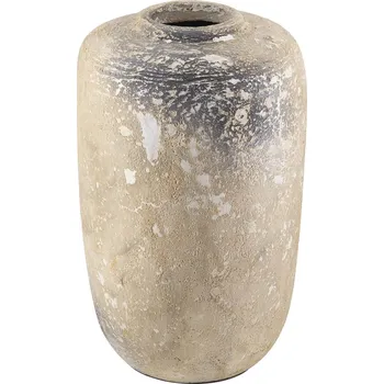 Váza Velká keramická váza Neptune 60cm vintage béžová