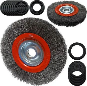 SATRA Kartáč pro stolní brusku 250 mm