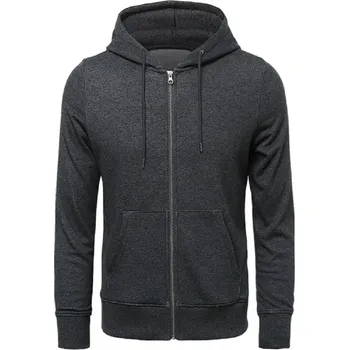 Pánská mikina Pánská mikina na zip Barva: Tmavě Šedá, Velikost: S