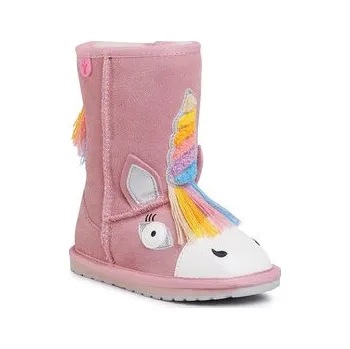 Dívčí obuv EMU Australia Sněhule Magical Unicorn K12408 Růžová 36