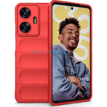 Pouzdro na mobilní telefon Kryt Magic Shield4U Realme C55 (RMX3710) červený a zpět 12 Kč s ATC Clubem