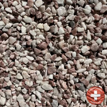 Kamenný koberec Báča Beton Kamenný koberec na stěnu Pink Frakce: Hrubá (4 – 8 mm), vydatnost setu 2,6 m², Doporučené použití v: interiéru - akrylátové pojivo