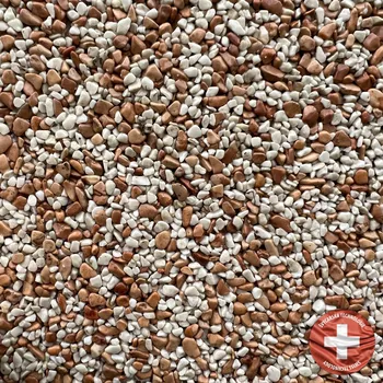 Kamenný koberec Báča Beton Kamenný koberec na stěnu Vanto Frakce: Jemná (0,7 – 1,8 mm), vydatnost setu 3,5 m², Doporučené použití v: exteriéru - polyuretanové pojivo