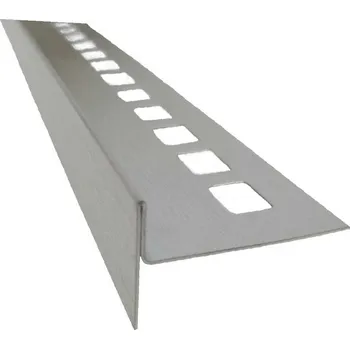 Spádová lišta profil-t s extra širokou základnou, 10mm 200cm levá