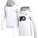 Pánská mikina Philadelphia Flyers NHL Adidas Refresh Skate Lace AEROREADY Pullover Hoodie - White Velikost: M