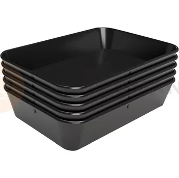 Servírovací stolek Melaminová nádoba k vystavování 210x280x60 mm, černá, 5 ks. | BARTSCHER, 60S-210x280