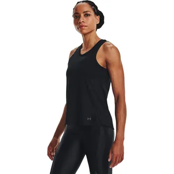 Dámské Tílko UNDER ARMOUR UA ISO CHILL LASER TANK 1376811-001 – Černá M