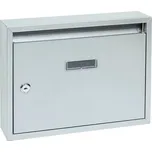 Richter CZECH Ocelová poštovní schránka 320 x 240 x 60 mm - stříbrná